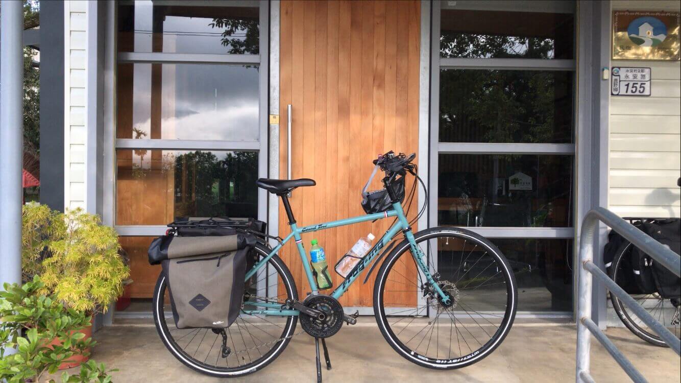 waterproof saddle bag and touring bike rental